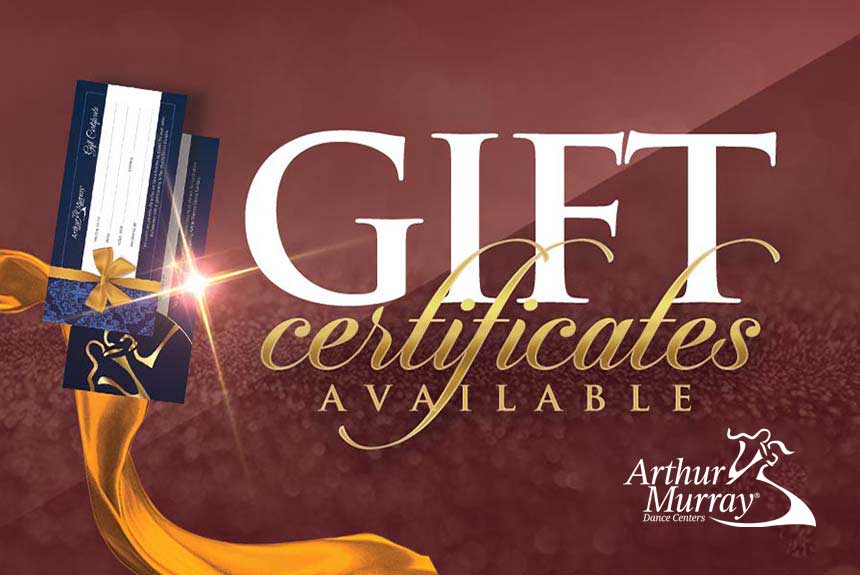 Arthur Murray Mississauga Gift Certificates