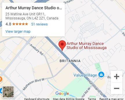 Arthur Murray Mississauga Studio Directions