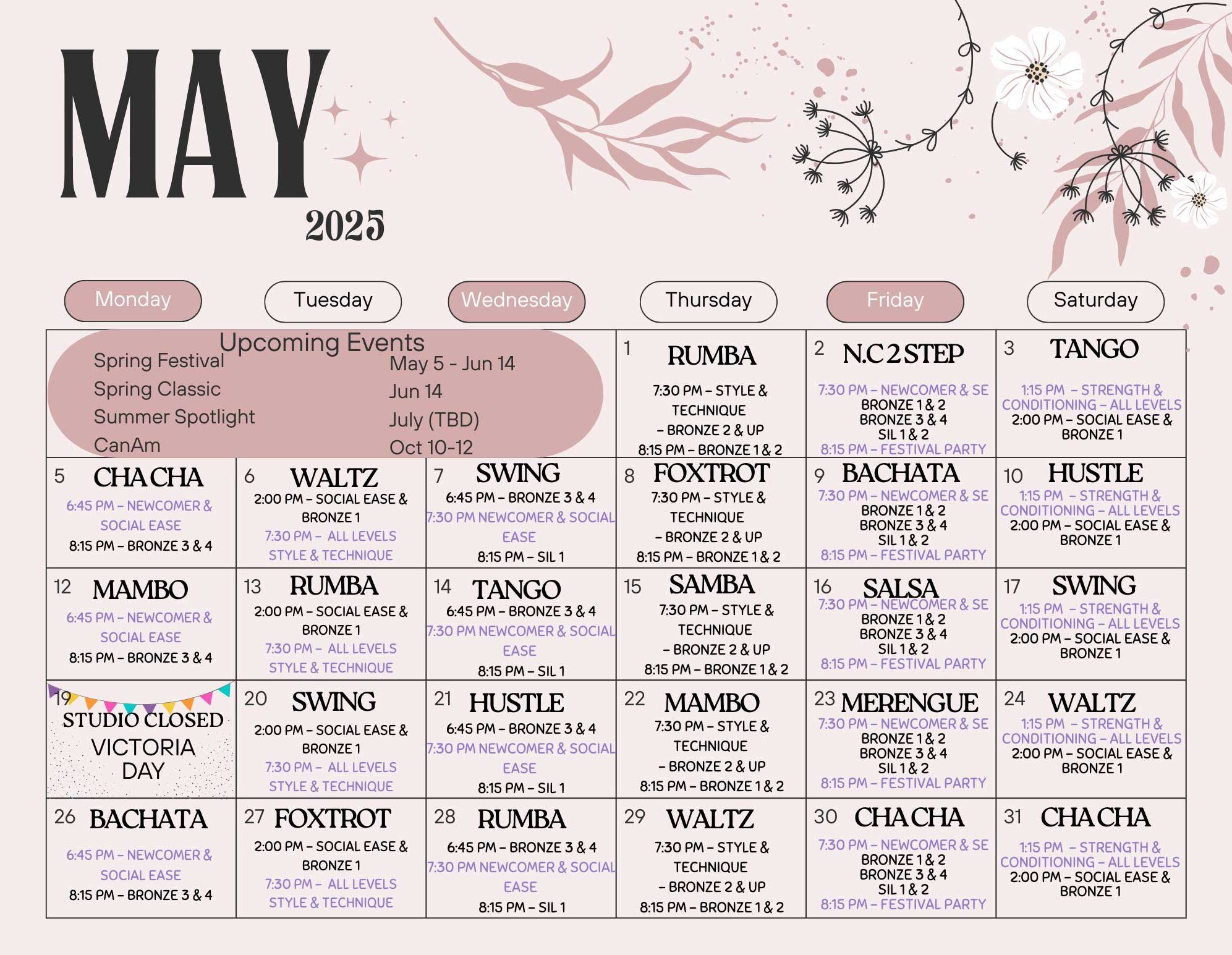 May 2025 Calendar